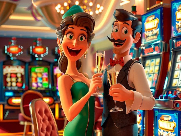 Pemain menikmati permainan Live Casino berkualitas tinggi dengan dealer profesional